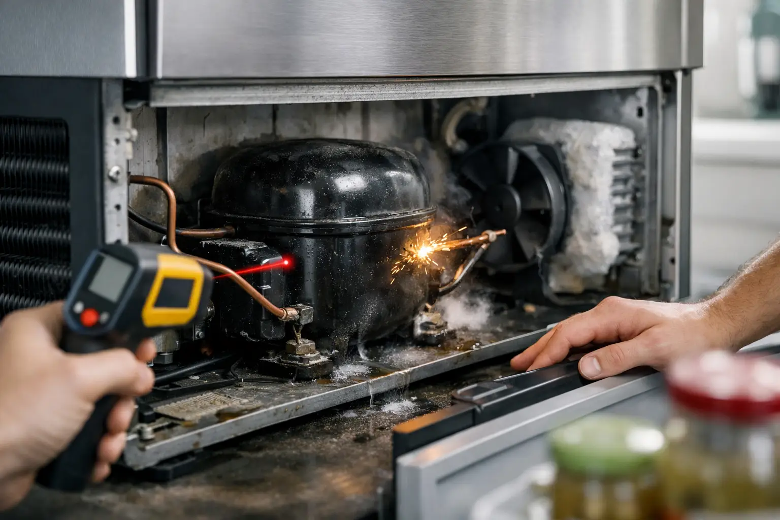 Best Signs of Refrigerator Compressor Failure