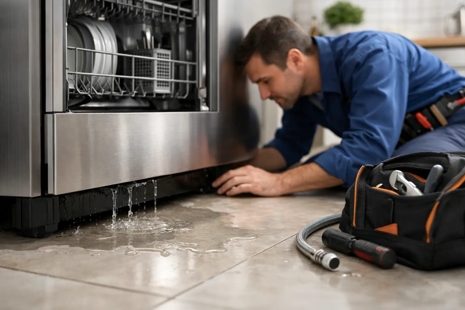 Dishwasher Leaking From Bottom Repair Options