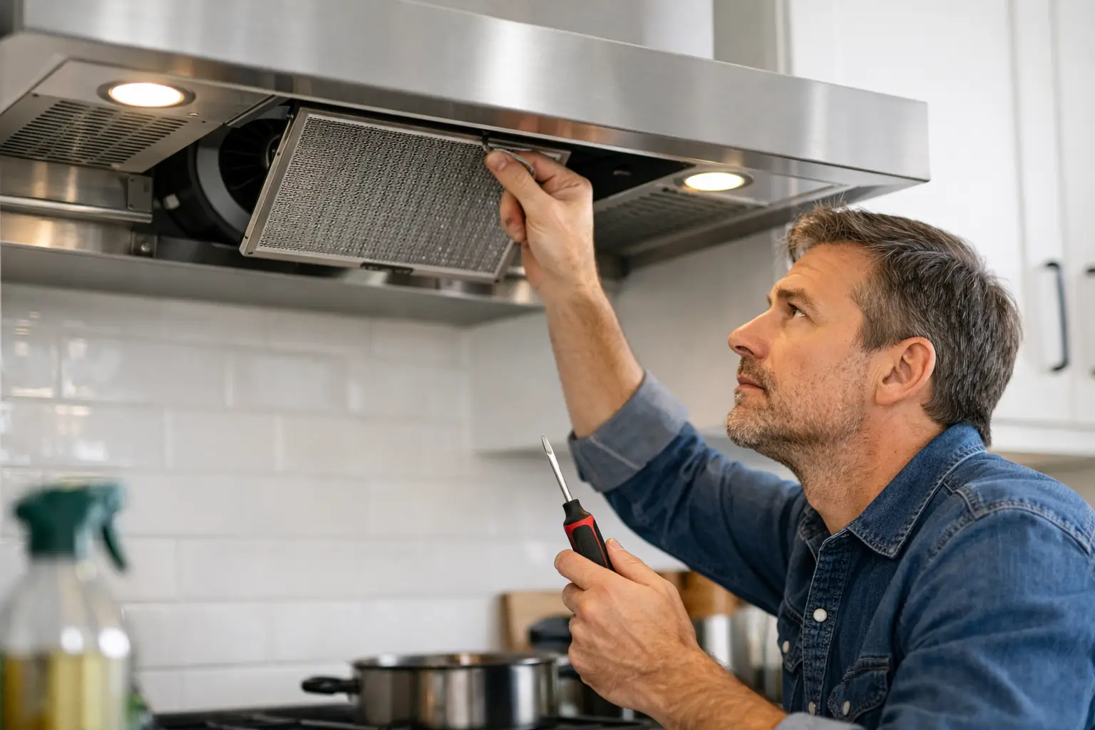 Range Hood Fan Not Working? What to Check First