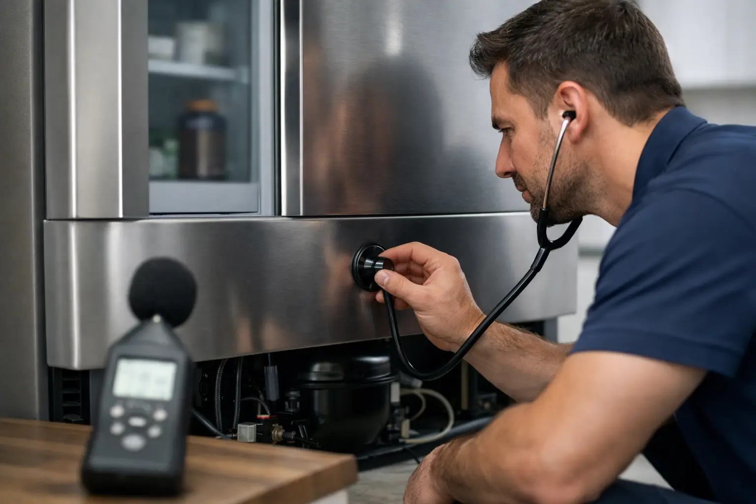 Refrigerator Noise Diagnosis for Common Sounds