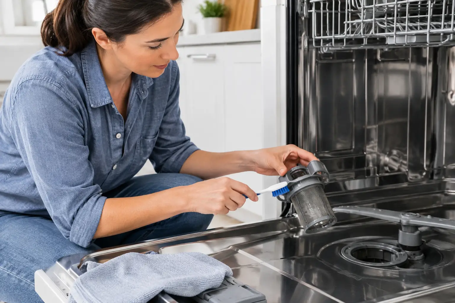 How to Unclog Dishwasher Drain at Home
