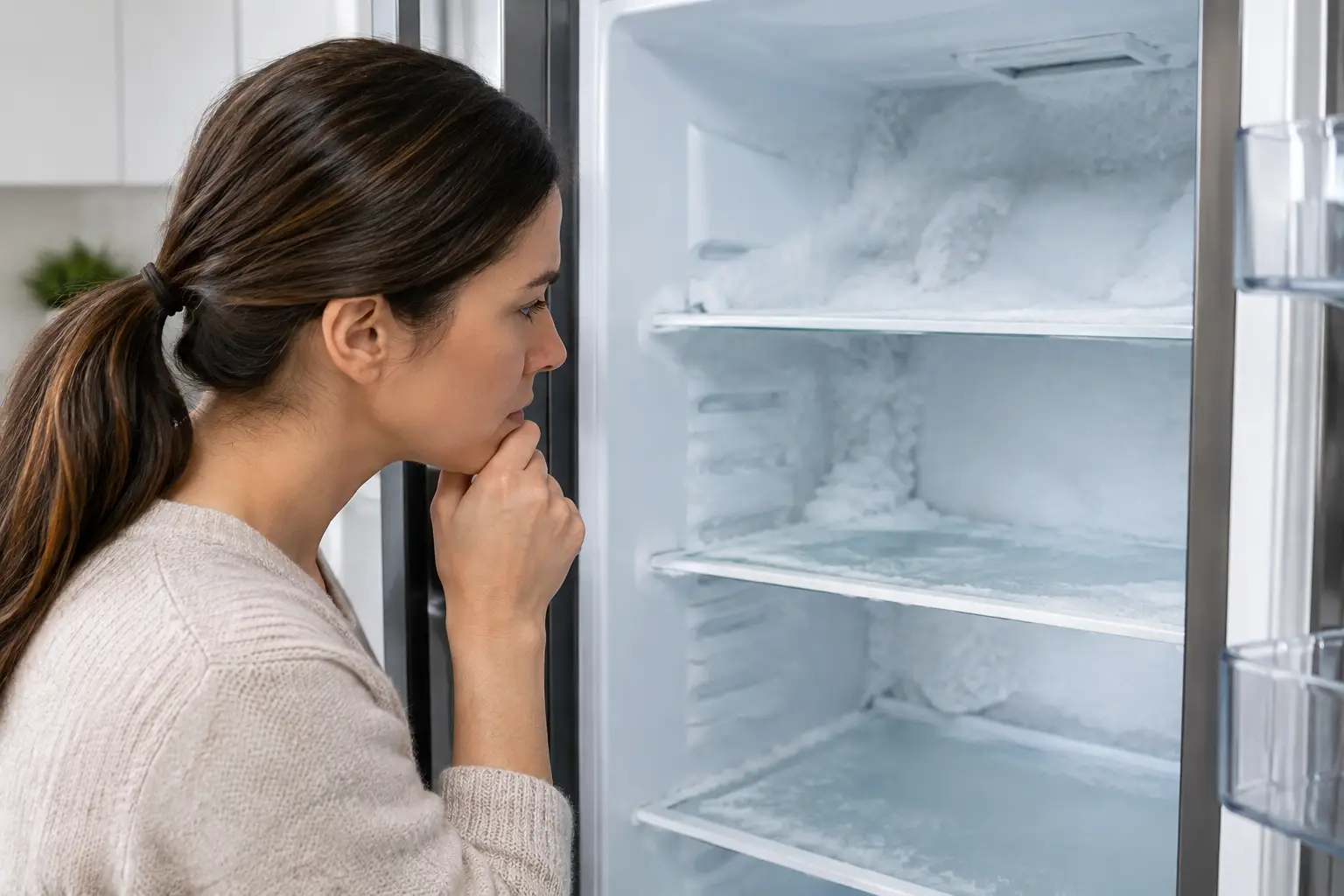 Refrigerator Frosting Causes and What They Mean