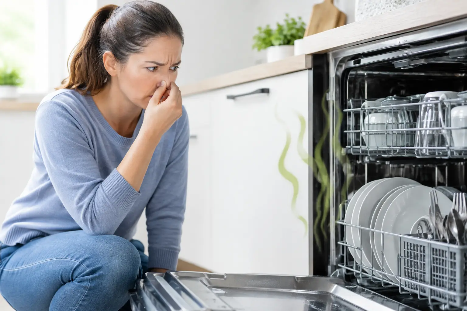 Why Does Dishwasher Smell Bad? Common Causes
